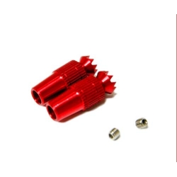 Secraft Transmitter Stick Ends V1-M4 for JR /Spektrum Radios[RED] (SOLD OUT)